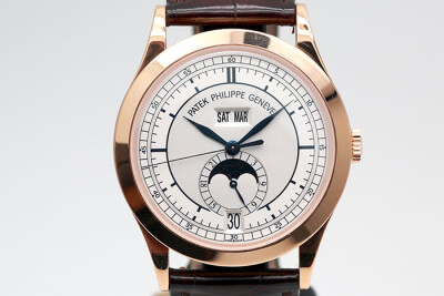 Patek Philippe 百達翡麗 複雜功能系列 5396R 18K玫瑰金軌道面盤 年曆功能月像顯示 2023.08原廠保養完成 38.5mm