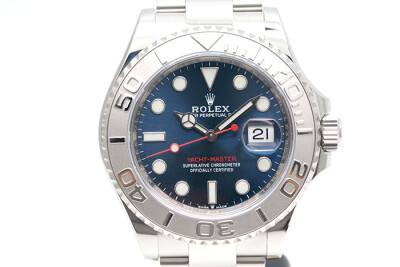Rolex 勞力士 Yacht-Master 126622 遊艇名仕鋼及鉑金外圈 藍色面盤 2020.08盒單齊全 40mm