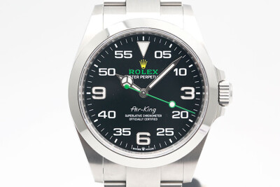 Rolex 勞力士 AirKing 126900 空中霸王機師錶款 3230自動上鍊 2023.02新式保單 40mm