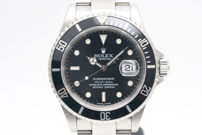 Rolex 勞力士 Submariner 16610 鋼製黑色旋轉外圈 3235機芯停產款 品像無整理 40mm