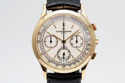 Vacheron Constantin 江詩丹頓 Historiques 49002/000J 18K黃金 計時累計自動上鍊 35mm