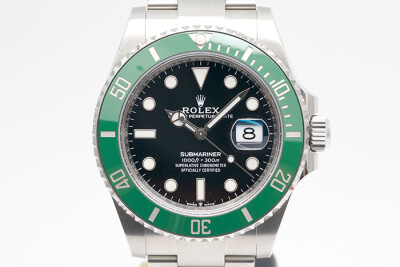 Rolex 勞力士 Submariner 126610LV 綠水鬼鋼製綠色陶瓷外圈 3235機芯 2021.07盒單齊全 41mm
