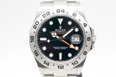 Rolex 勞力士 ExplorerII 226570 探險家二號黑面款 第二地時間顯示 2021.05品像良好 42mm