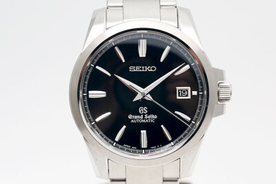 Grand Seiko 特級精工 SBGR031 黑色面盤前期SEIKO面盤 9S55自動上鍊機芯 2012台灣保單 39mm
