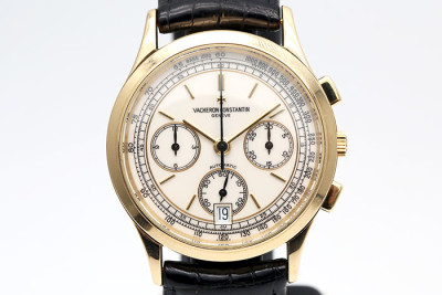 Vacheron Constantin 江詩丹頓 Historiques 49002/000J 18K黃金 計時累計自動上鍊 35mm