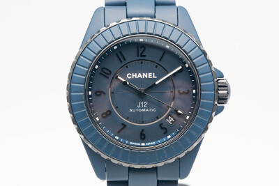 Chanel 香奈兒 J12 BLEU H9632 2025年新款霧藍色陶瓷 12.1自動上鍊機芯 2025未使用品 38mm