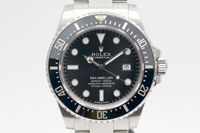 Rolex 勞力士 Sea-Dweller 116600 海使1200米潛水錶無放大鏡最終版本 3135機芯 2015盒單齊全 40mm