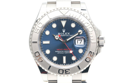 Rolex 勞力士 Yacht-Master 126622 遊艇名仕鋼及鉑金外圈 藍色面盤 2020.08盒單齊全 40mm