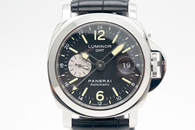 Panerai 沛納海 Luminor Pam088 自動上鍊第二地時間顯示 OPVIII 自動上鍊 2017台灣保單 44mm