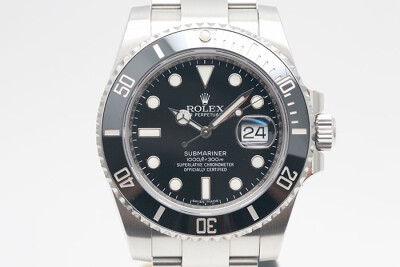 Rolex 勞力士 Submariner 116610LN 黑水鬼黑色陶瓷外圈 3135機芯 2018.02盒單齊全 40mm