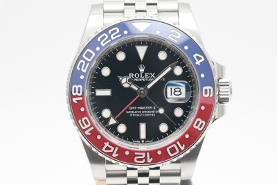Rolex 勞力士 GMT-MasterII 126710BLRO 格林威治第二地時區顯示 紅藍雙色陶瓷外圈五珠鍊帶 2021.01盒單齊全 40mm