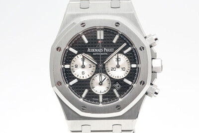 Audemars Piguet 愛佊 皇家橡樹 26331ST.00.1220ST.00 鋼製熊貓面盤計時累計功能 新式保單 41mm