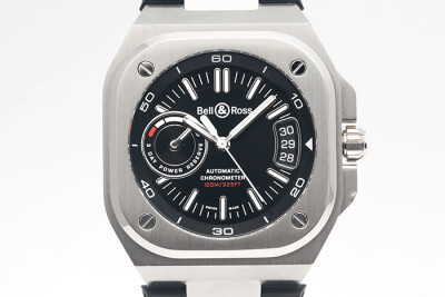 Bell&Ross  柏萊士 URBAN系列 BRX5R-BL-ST/SRB 鋼製70小時動力儲存顯示 2023.05盒單齊全 41mm