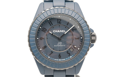 Chanel 香奈兒 J12 BLEU H9632 2025年新款霧藍色陶瓷 12.1自動上鍊機芯 2025未使用品 38mm