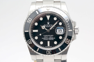 Rolex 勞力士 Submariner 116610LN 鋼製黑色陶瓷外圈 3135機芯 2011.07盒單齊全 40mm