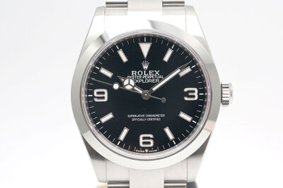 Rolex 勞力士 ExplorerI 224270 探險家一號 經典黑色369夜光時標 2023.07盒單齊全 40mm